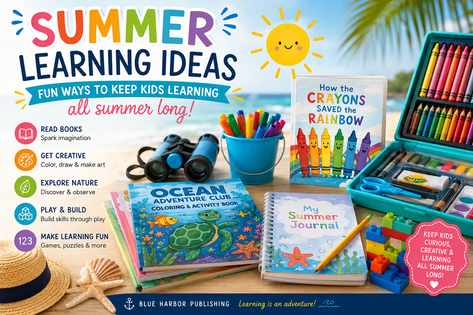 Summer Learning Ideas: Fun Ways to Keep Kids Learning All Summer Long