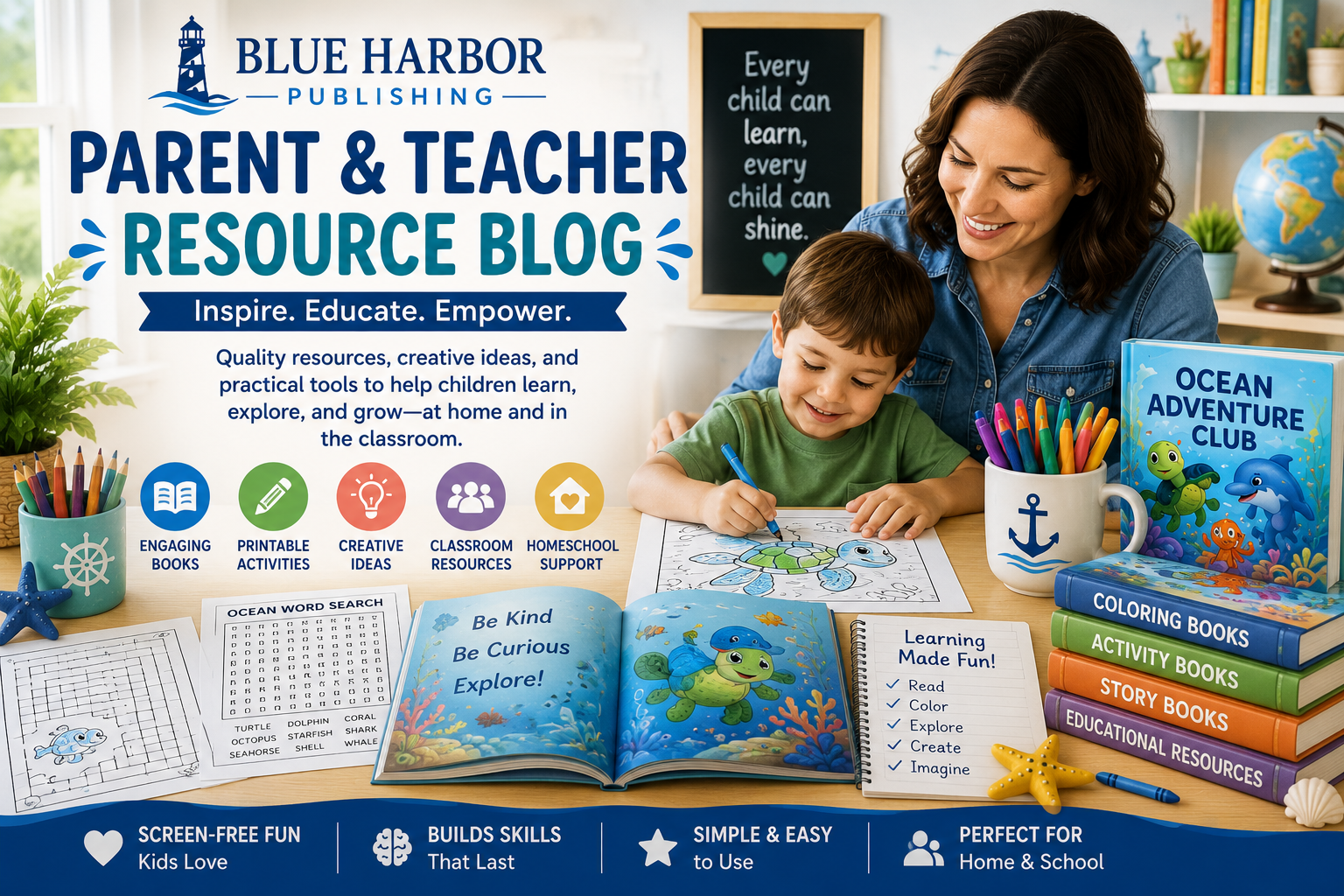 Parent & Teacher Resource Blog: Inspiring Young Minds Through Creative Learning