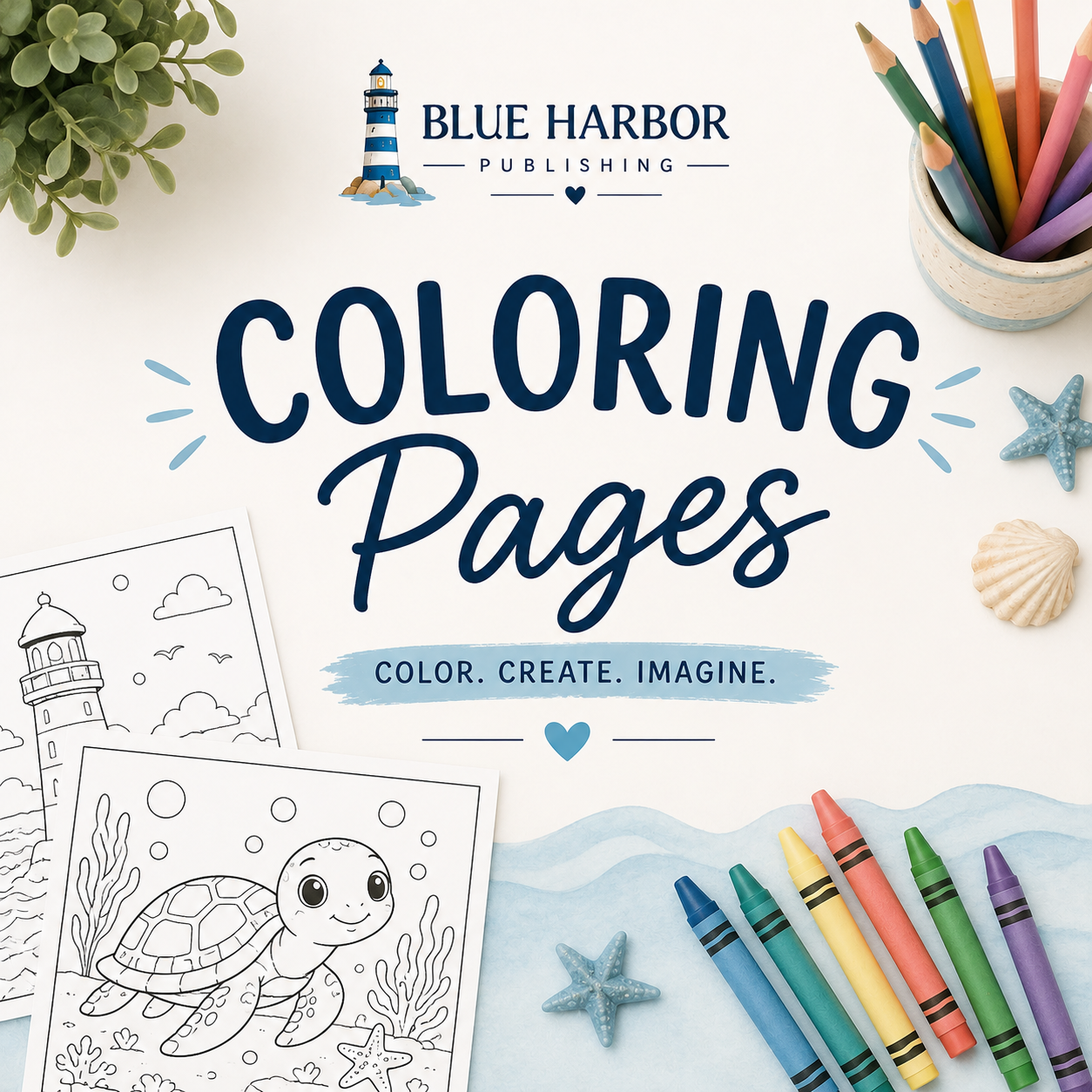 Coloring Books - Blue Harbor Publishing
