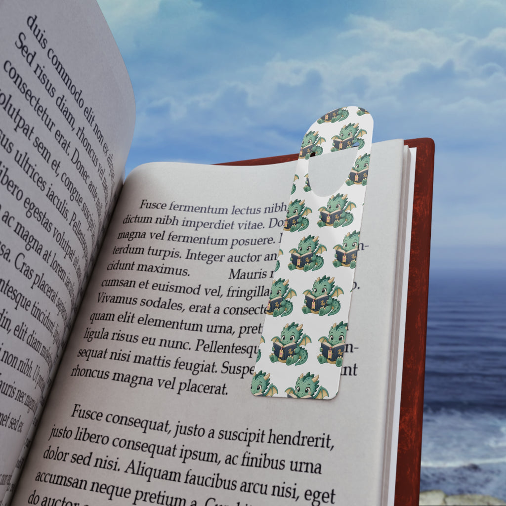 Cute Reading Dragon Bookmark
