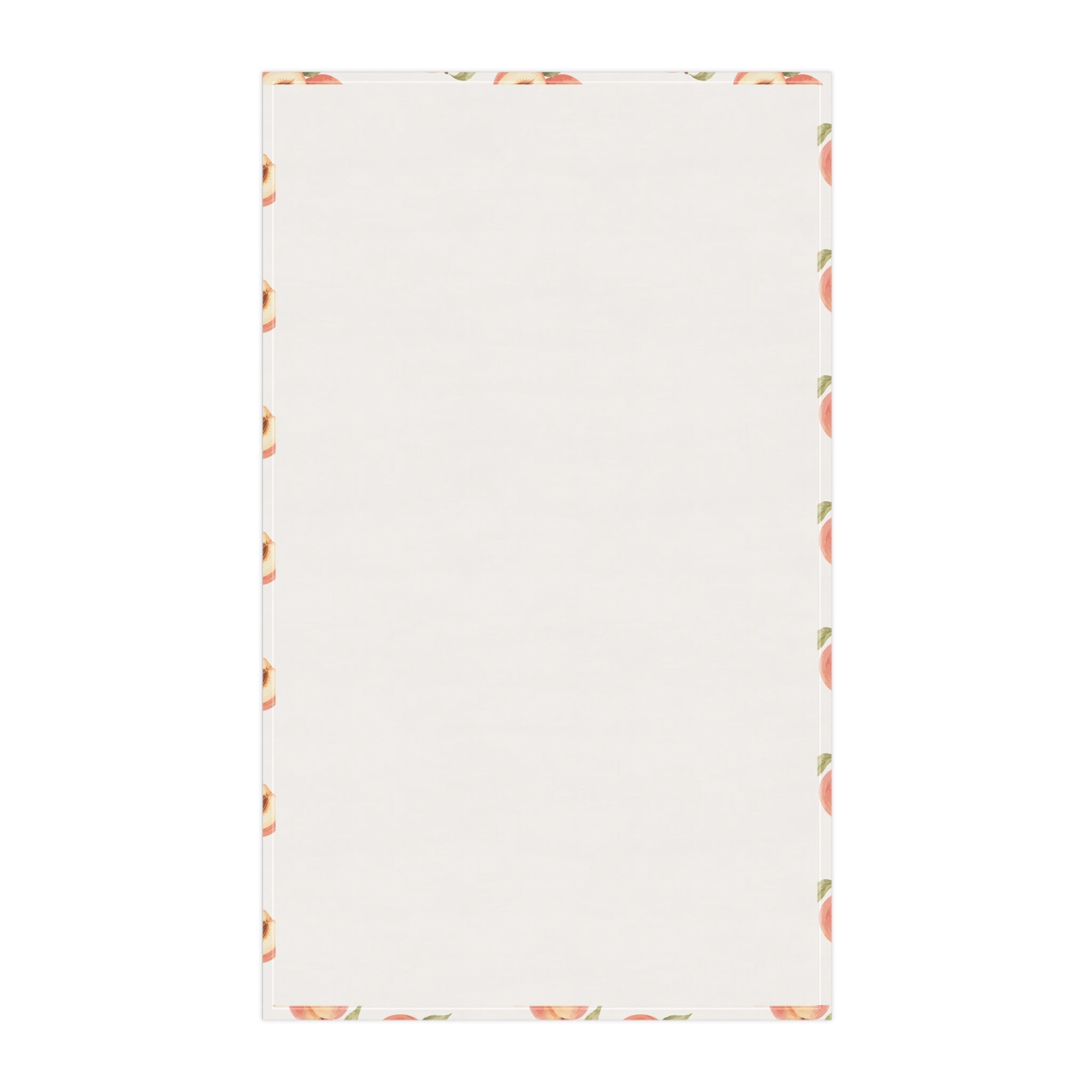 Peach Pattern Cotton Tea Towel