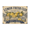 Lemon Fresh Club Sicilian Style Cutting Board