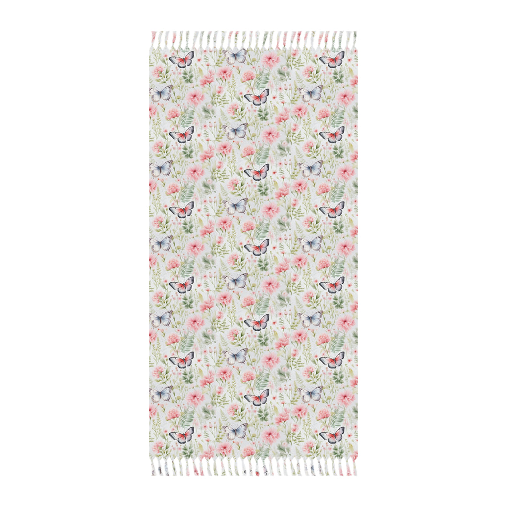 Butterfly Fringe Turkish Towel