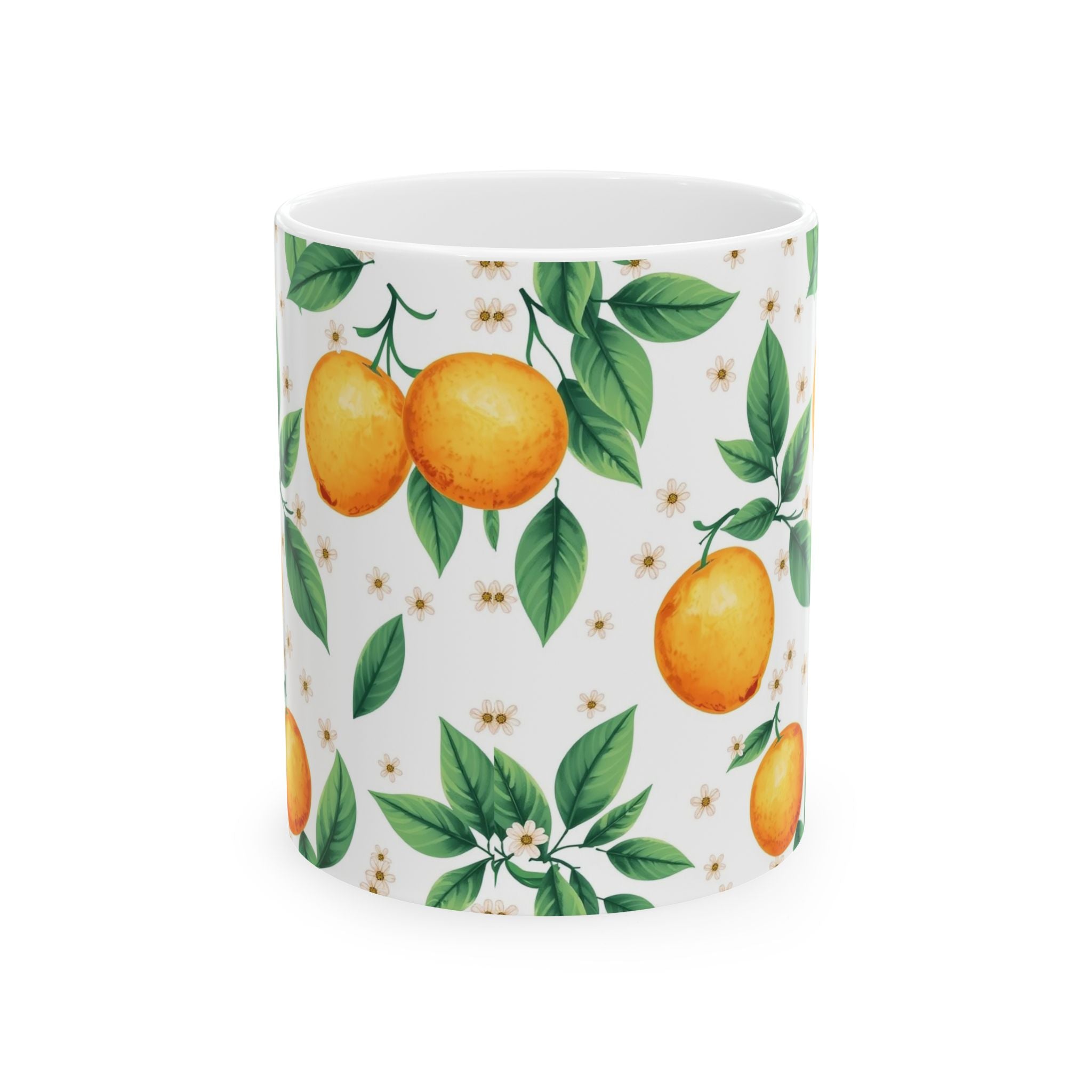 Citrus Blossom Ceramic Mug