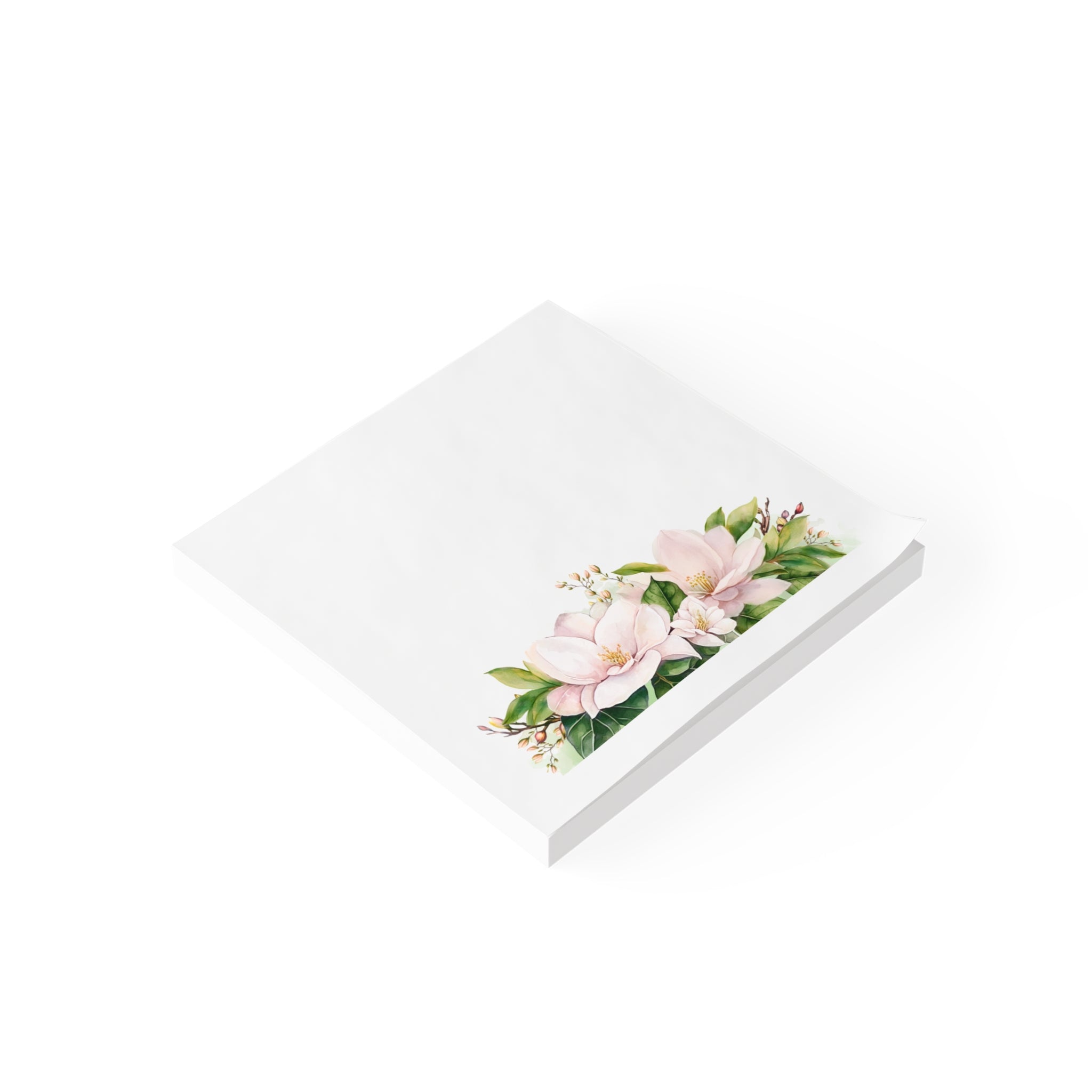 Floral Magnolia Post-it Note Pads