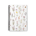 Floral Wildflower Spiral Notebook