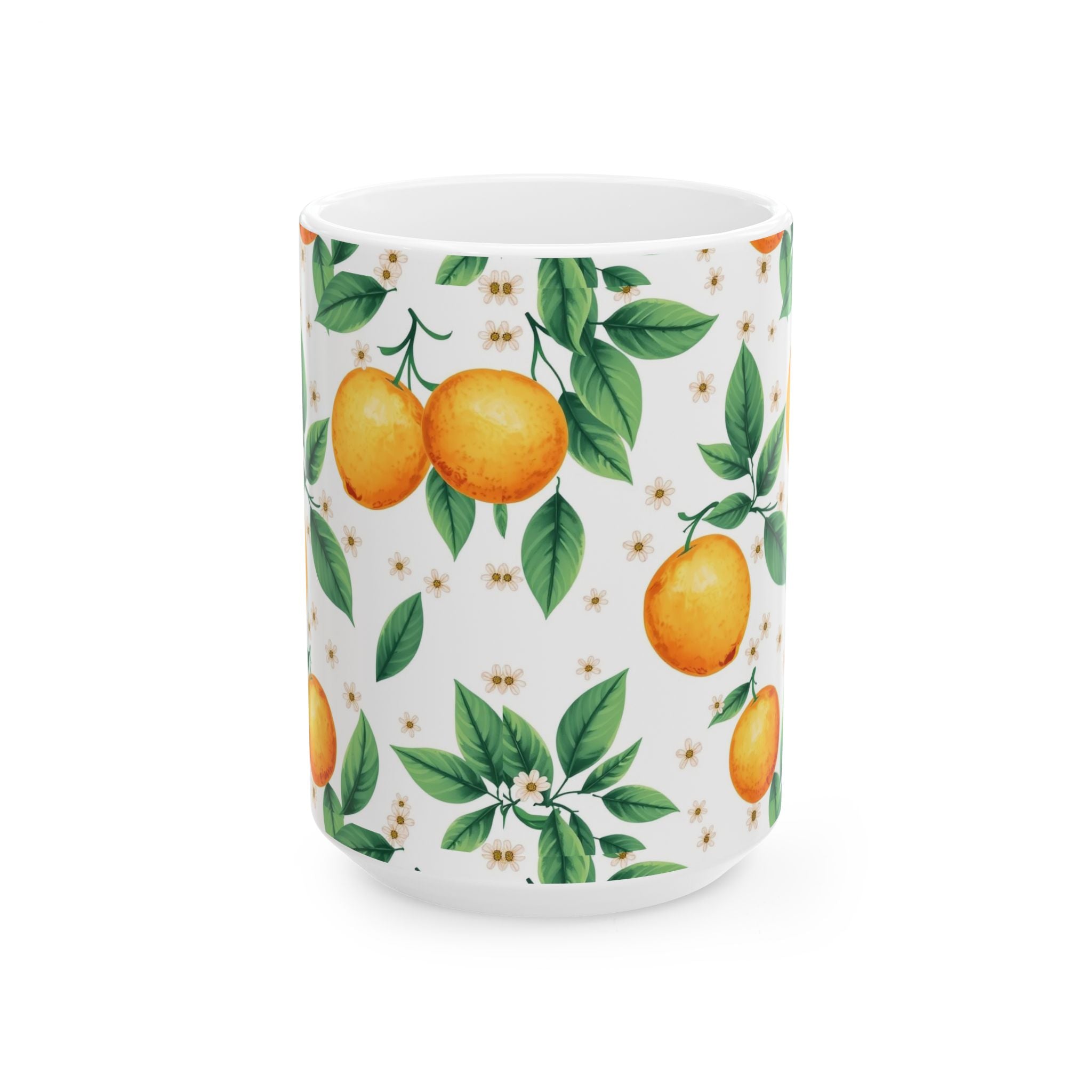 Citrus Blossom Ceramic Mug