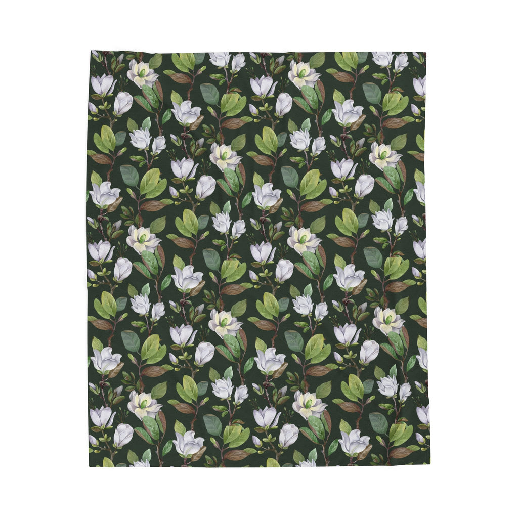 Floral Magnolia Throw