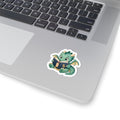Cute Reading Dragon Sticker