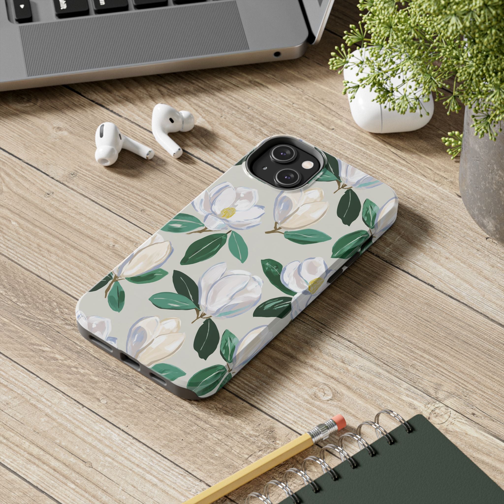 Magnolia Tough Phone Case