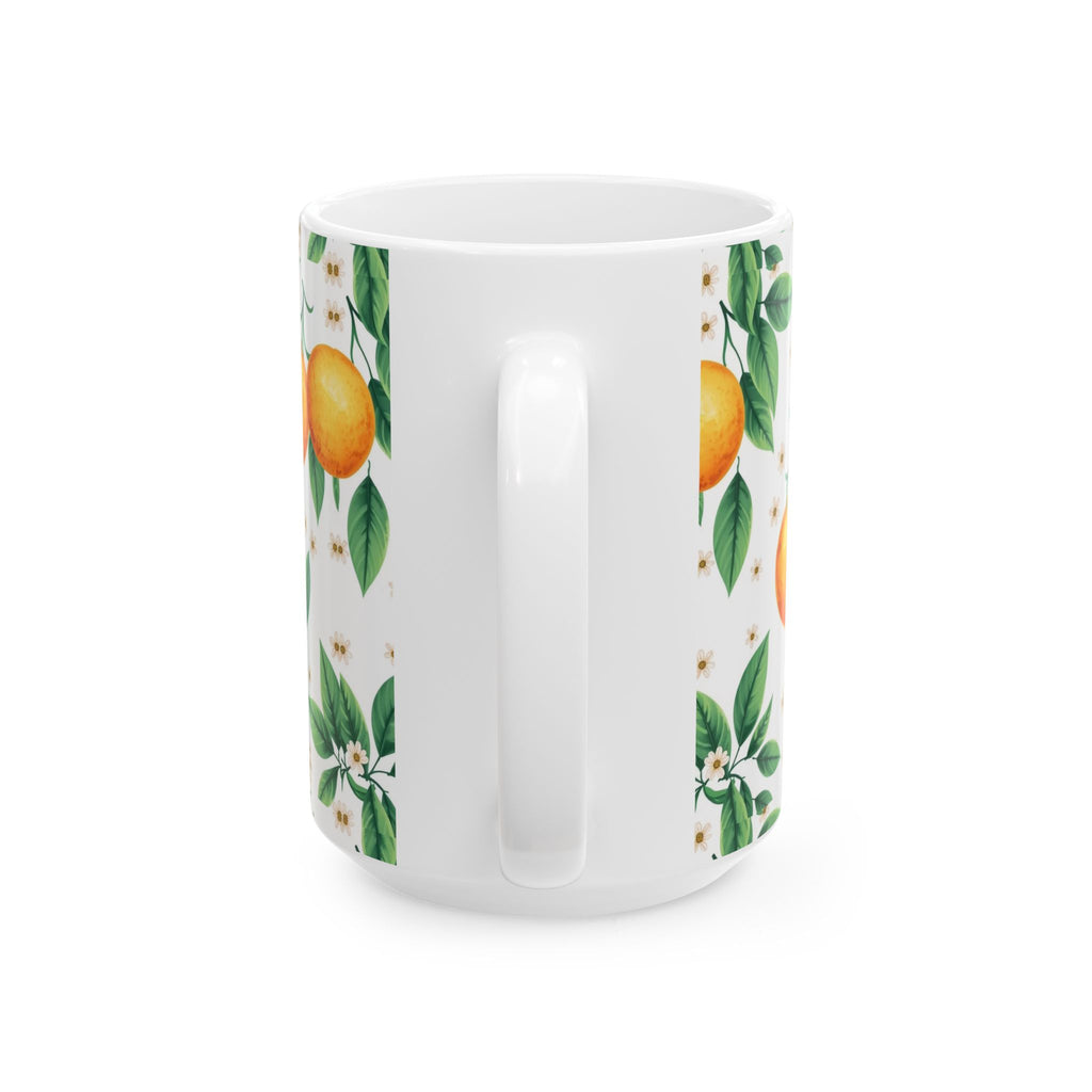 Citrus Blossom Ceramic Mug