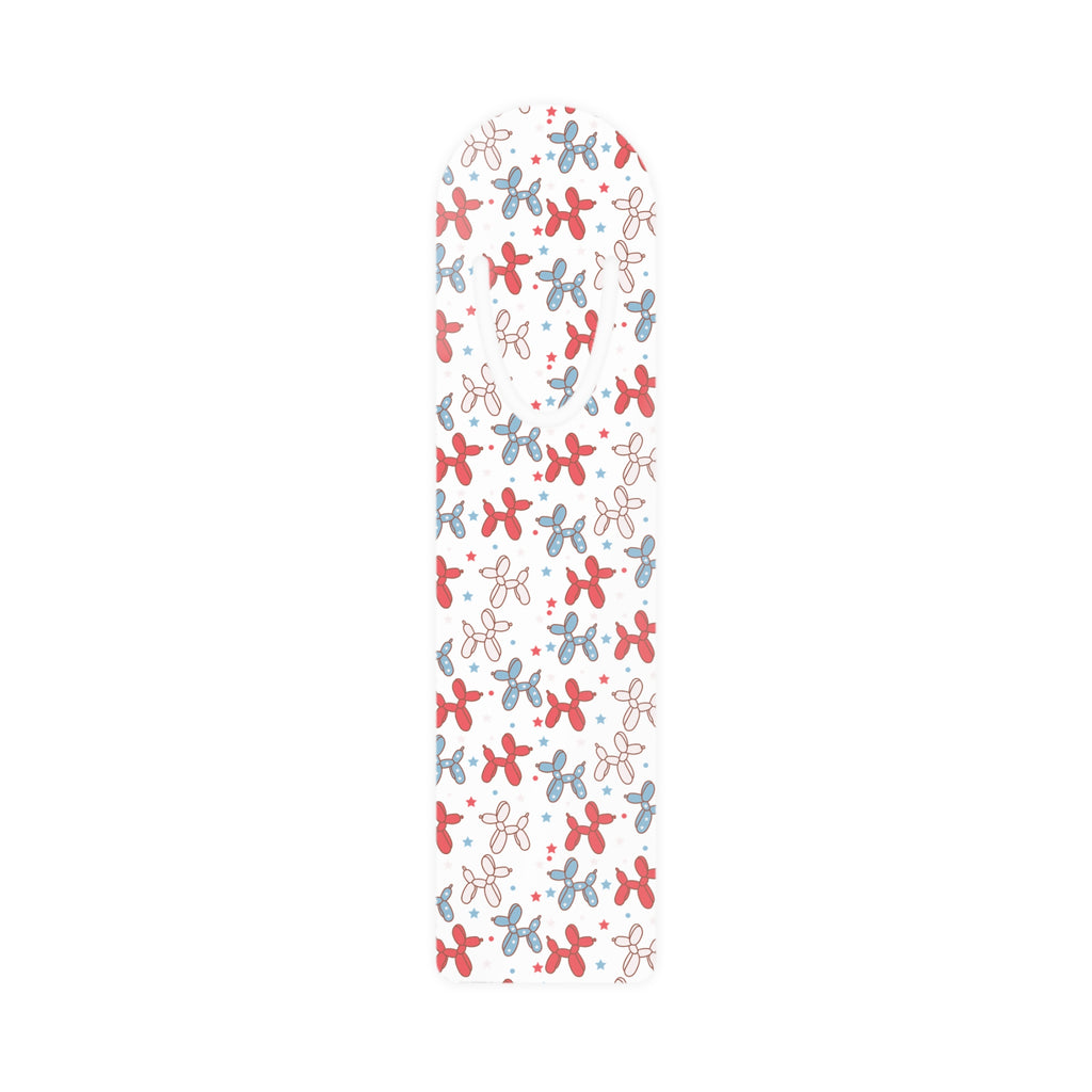 Red & Blue Abstract Pattern