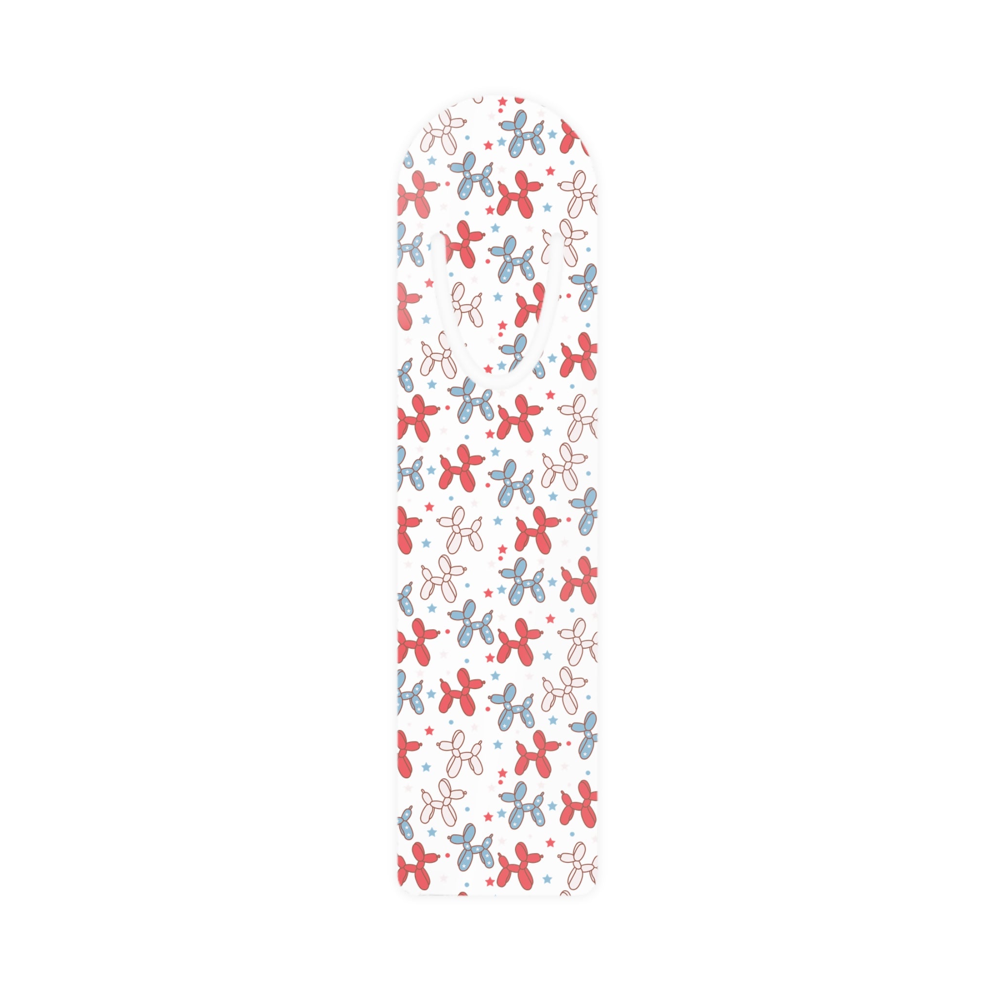 Red & Blue Abstract Pattern