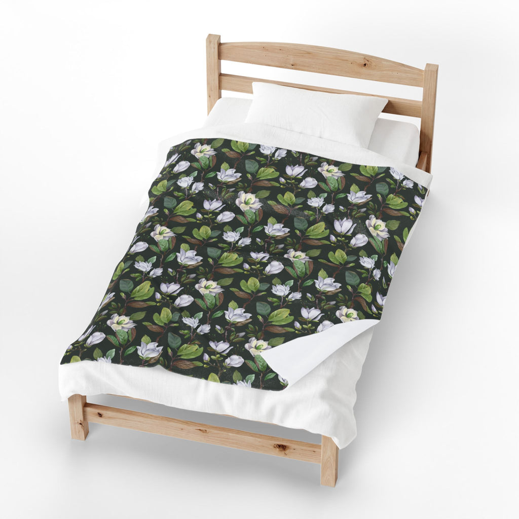Floral Magnolia Throw