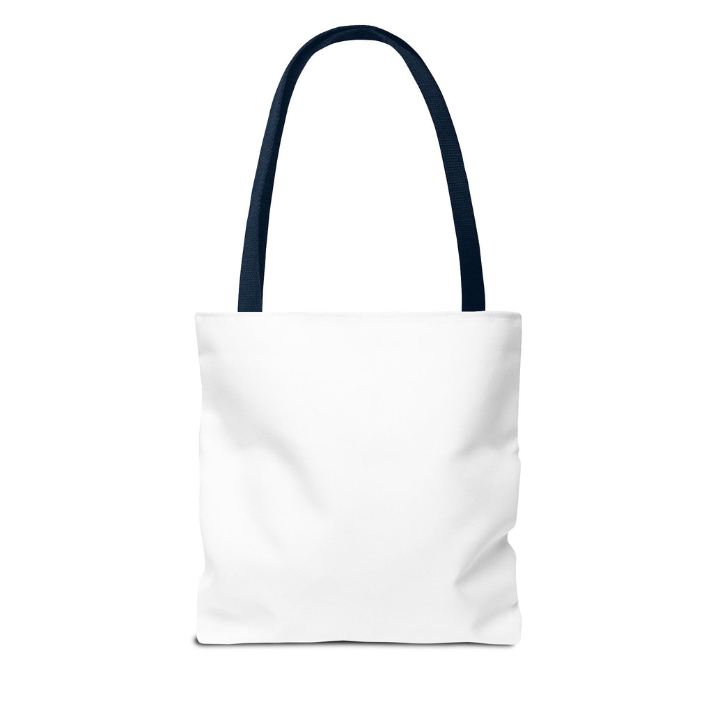 Nautical Lighthouse Tote Bag "Blue Harbor Publishing" Vintage Seaside Canvas Tote