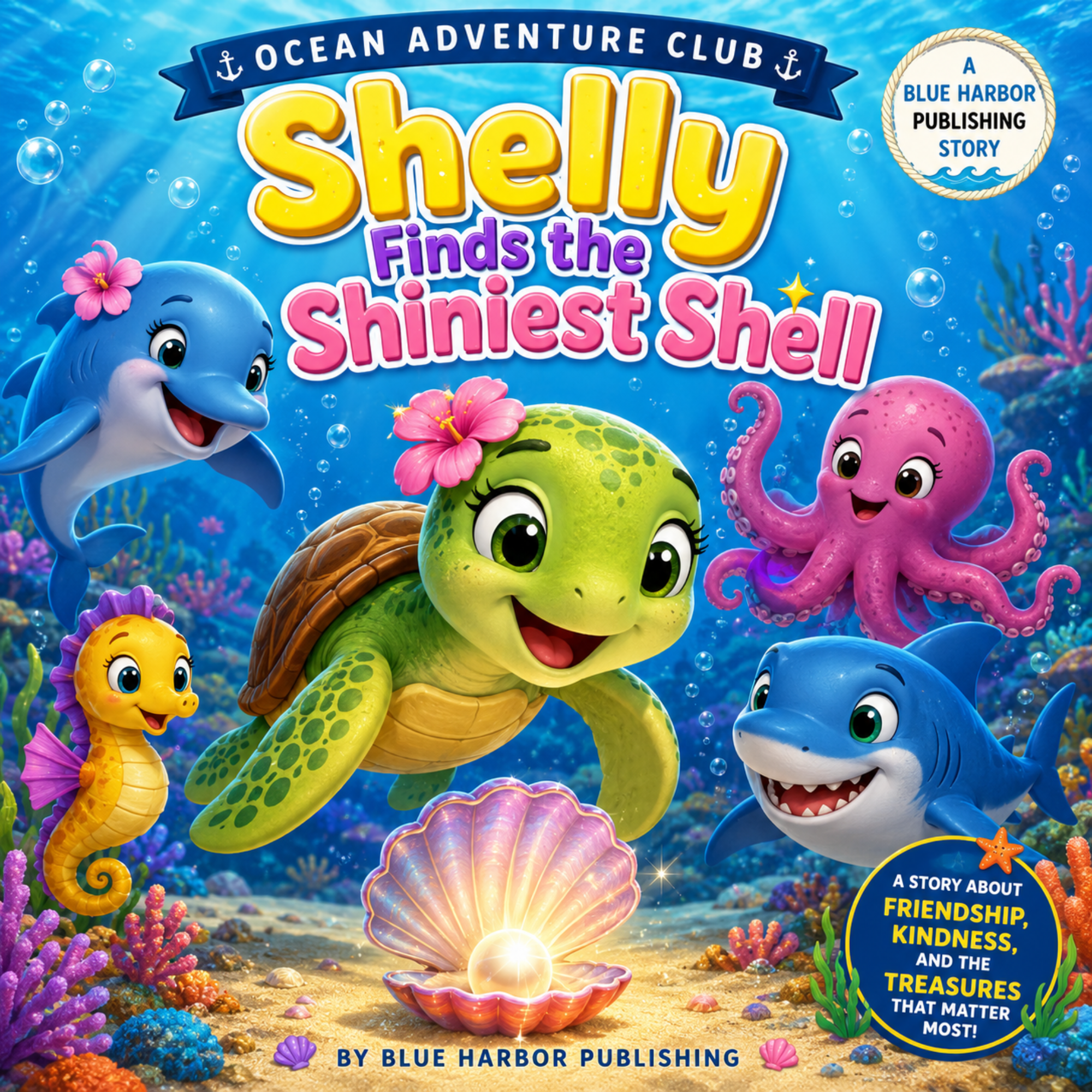 Shelly Finds the Shiniest Shell
